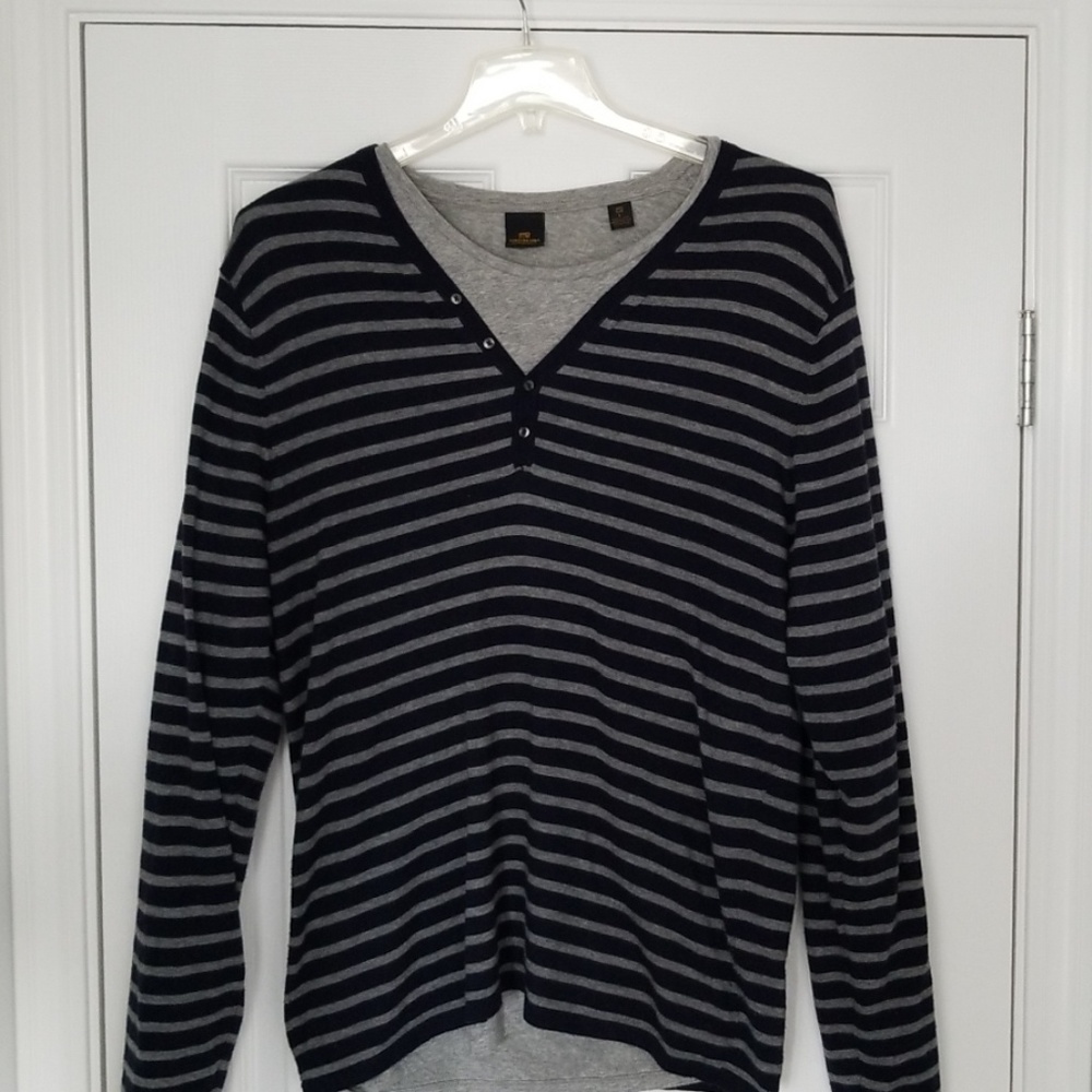 Scotch and Soda cardigan with under shirt